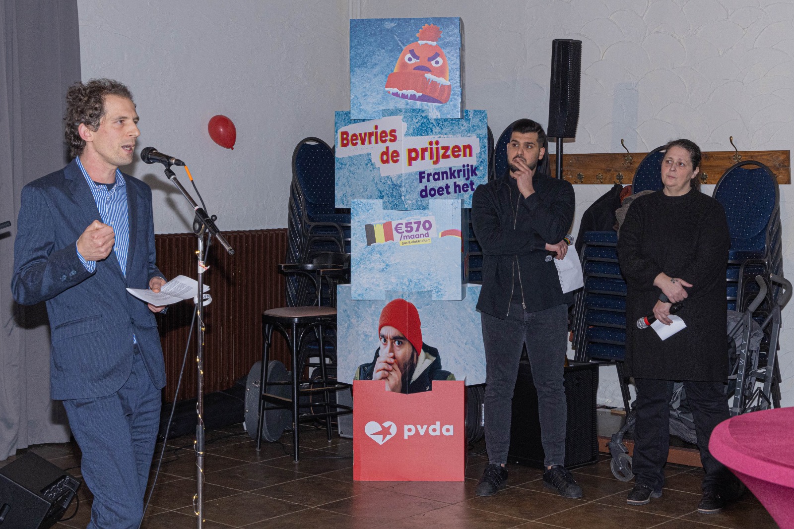 PVDA Turnhout klinkt op een warm en strijdbaar 2023
