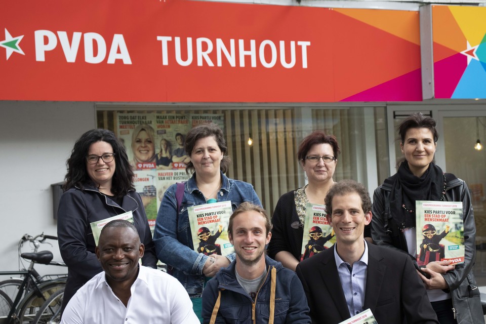 Turnhout met vrouwelijke, syndicale en diverse ploeg naar verkiezingen